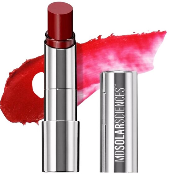 MDSolarSciences Hydrating Sheer Lip Balm in Ruby Red SPF 30 Exp 8/24 0.15oz/4.2g - Picture 3 of 3